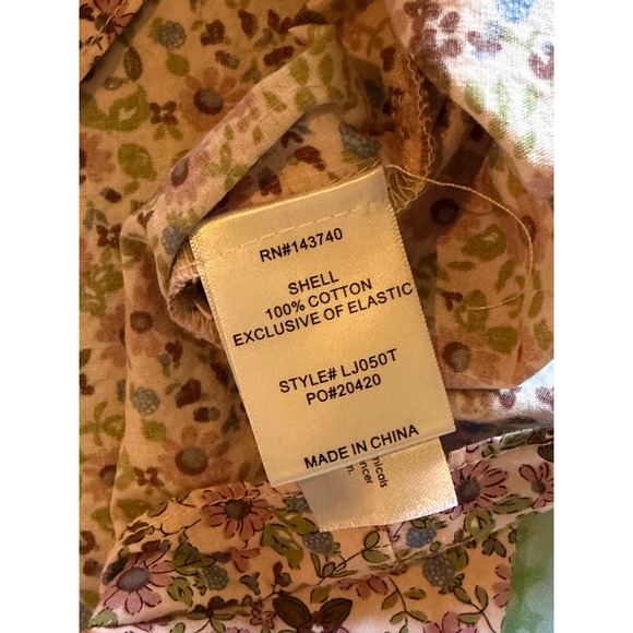 Tuckernuck x Hyacinth House | Blush Floral Florence Blouse Shirt Peasant XXL - Picture 11 of 11